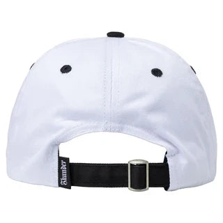 Thunder 'Bolt Script' Snapback Cap - White/Black-2