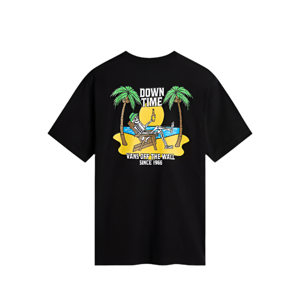 Vans 'Down Time' Tee - Black-2