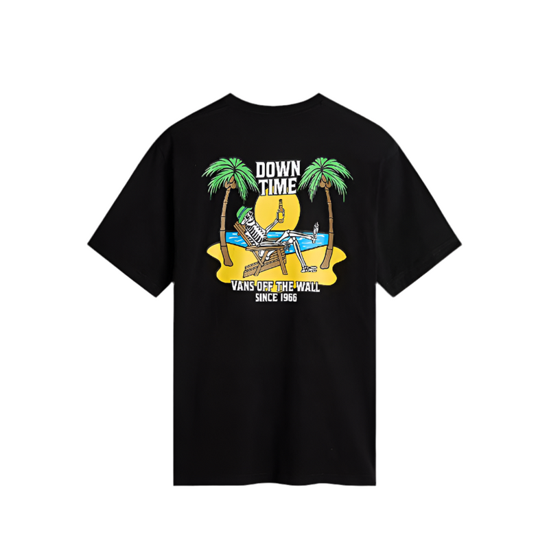 Vans 'Down Time' Tee - Black-2