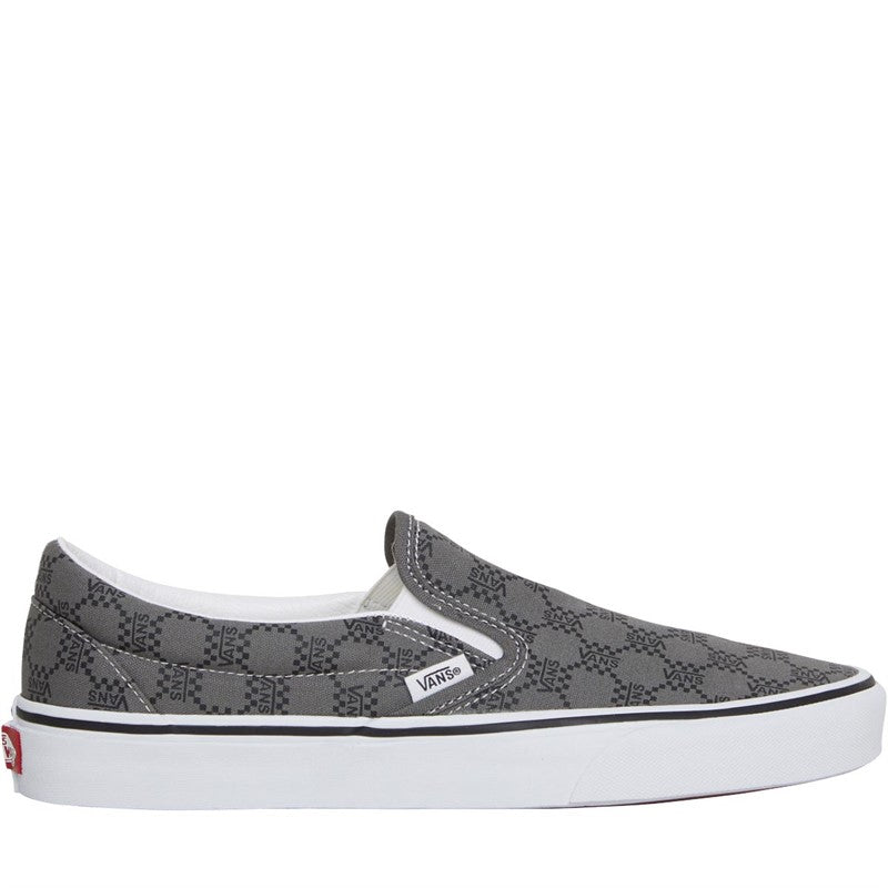Vans 'Classic Slip-On' Shoes - Monogram Pewter-1