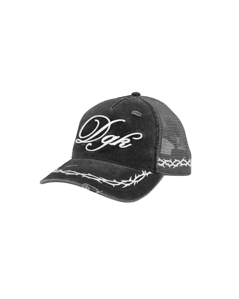 DGK 'Torn' Trucker Cap - Black-2