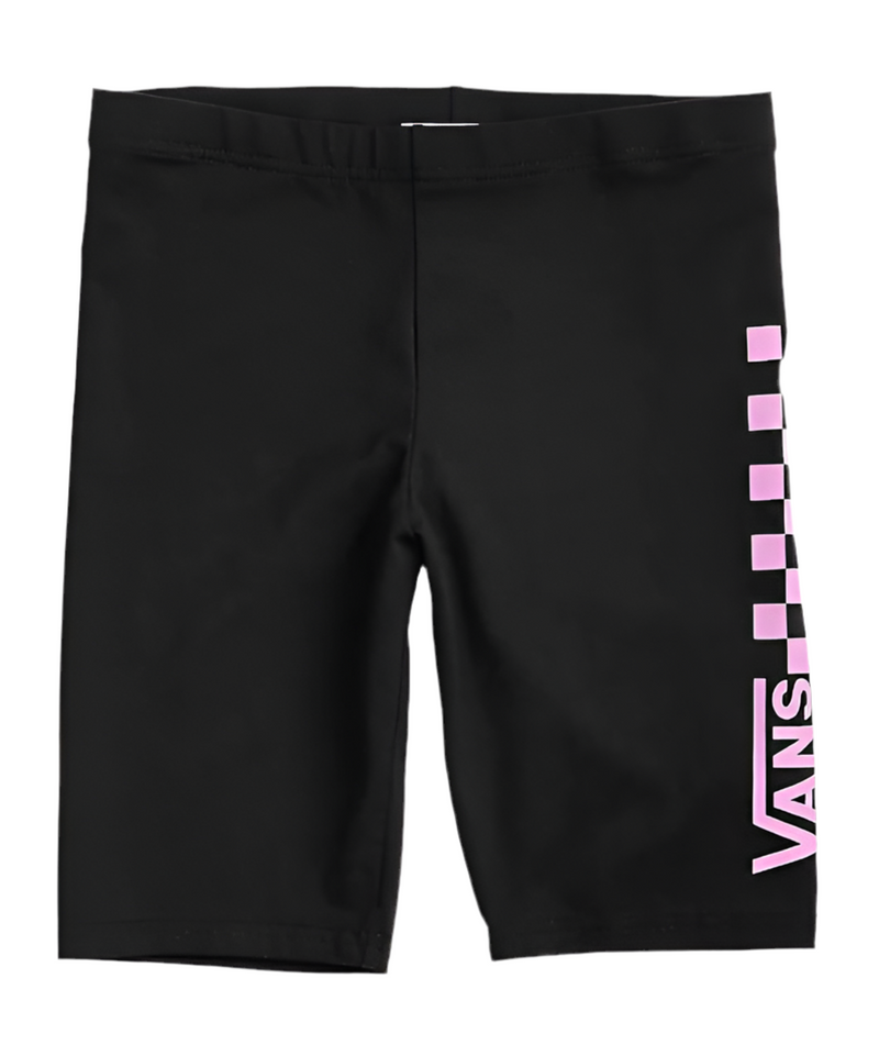 Vans 'Chalkboard' Bike Shorts - Black/Lilac-1