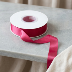 30 Meter Double Face Hot Pink #198 Ribbon Roll-1