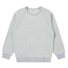 Organic Terry Women's Basics Crewneck Sweatshirt | Cloudburst Light | Nest Designs-1