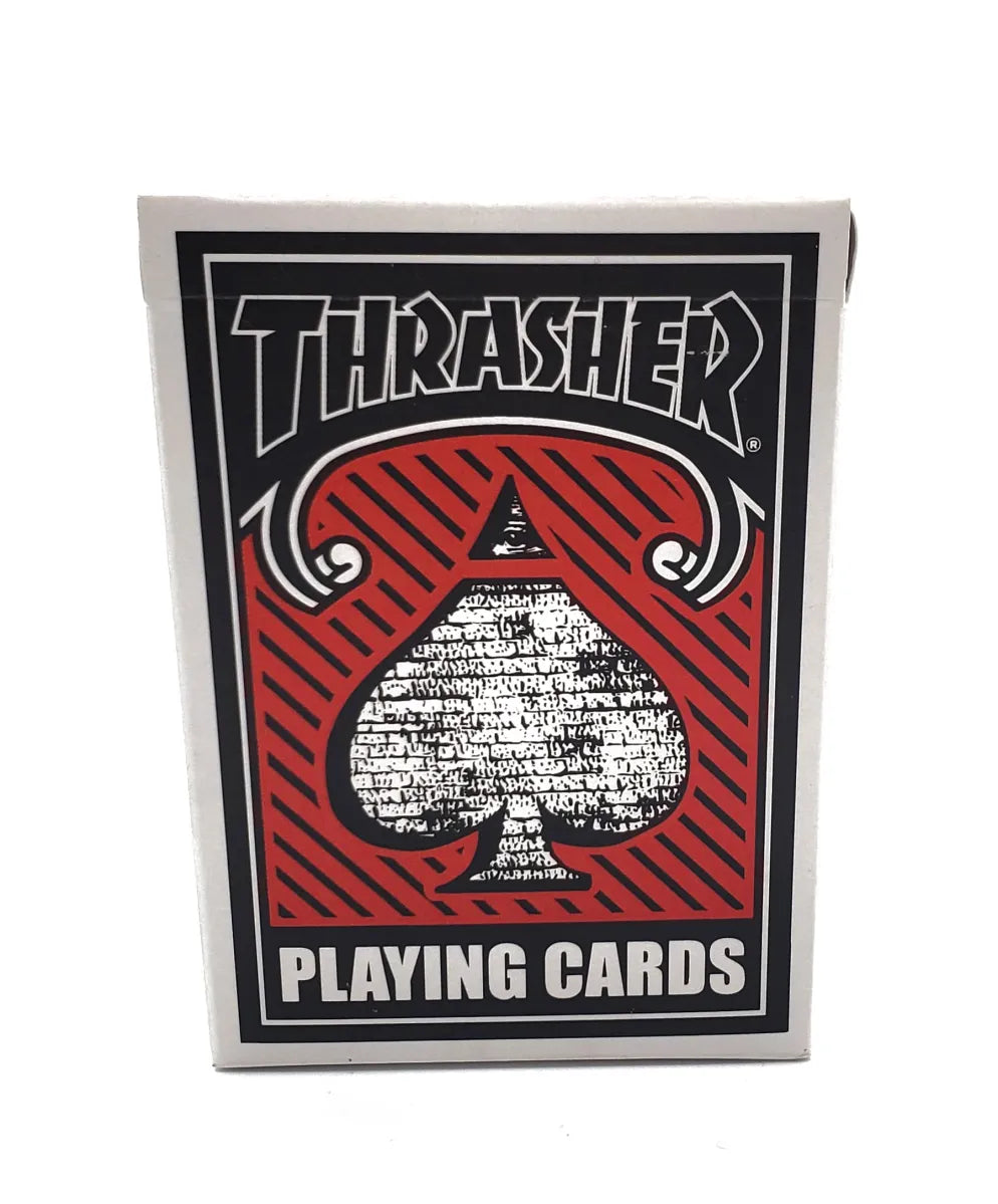 Thrasher Playing Cards - Black/Red-1