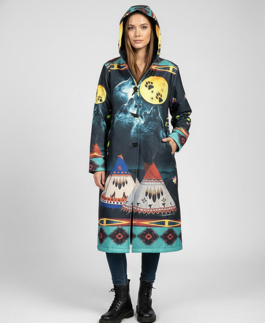 ETERNAL WOLF Long Coat-3