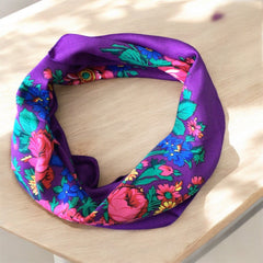 Purple Haze Kokum Scarf-2