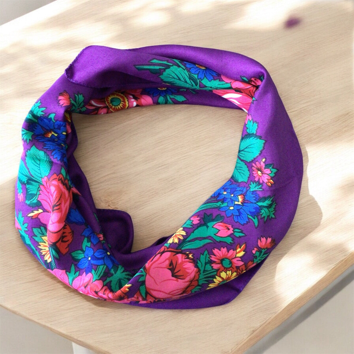 Purple Haze Kokum Scarf-2
