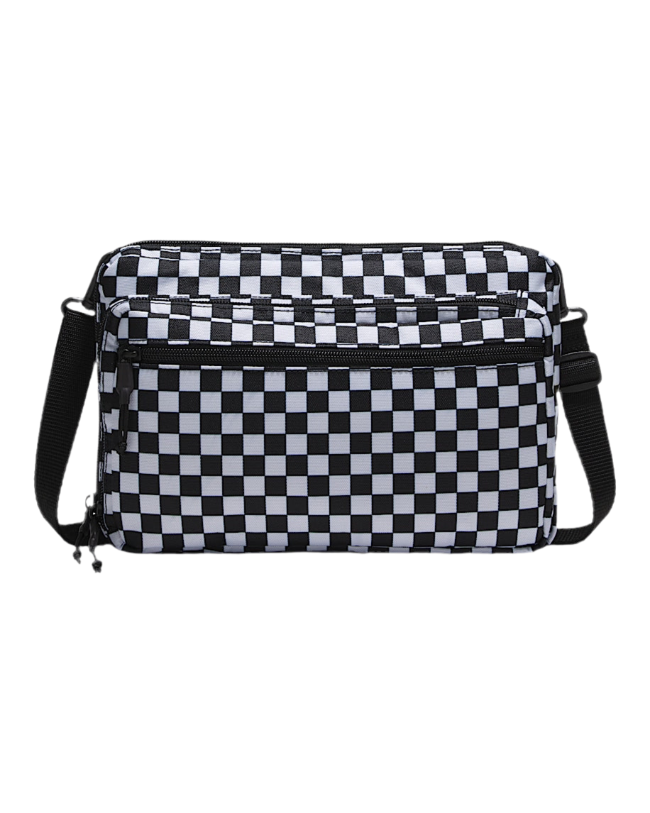 Vans 'Bail Convertible' Crossbody Bag - Black/White Checkerboard-1