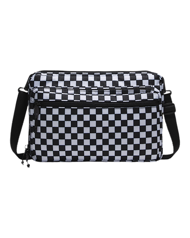 Vans 'Bail Convertible' Crossbody Bag - Black/White Checkerboard-1