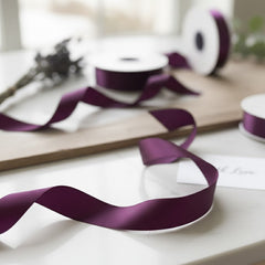 30 Meter Double Face Purple #793 Ribbon Roll-1