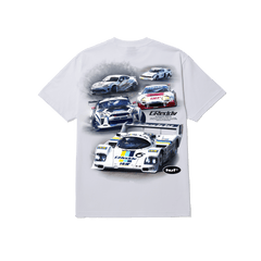 HUF x Greddy 'Lemans' Tee - White-2
