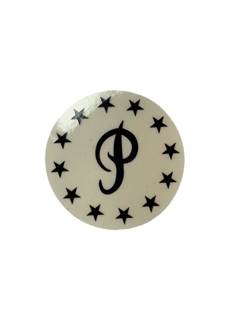 Primitive 'P Star' Sticker - Black-1
