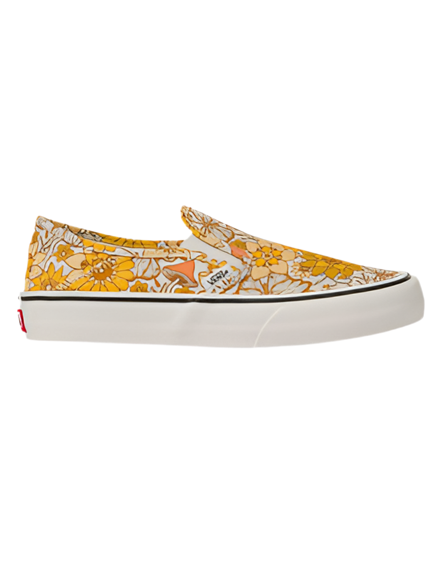 Vans 'Slip-On Sf' Shoes - Trippy Floral/Marshmallow-1