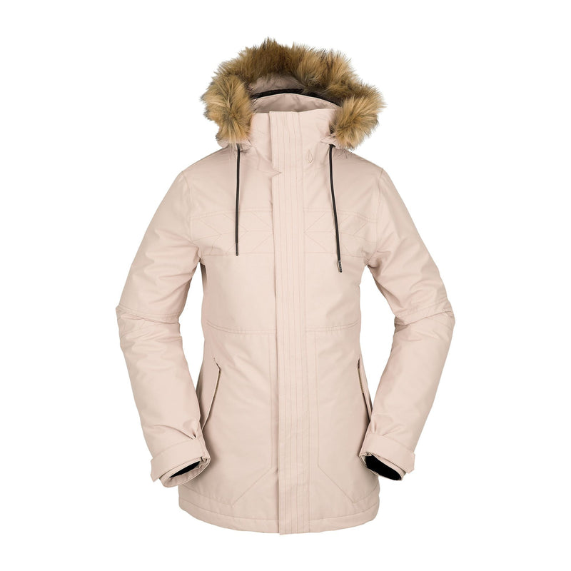 Volcom 'Fawn' Insulated Jacket - Sand (Women's)-1