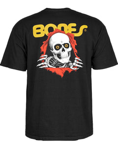 Powell Peralta 'Bones Ripper' Tee - Black-2