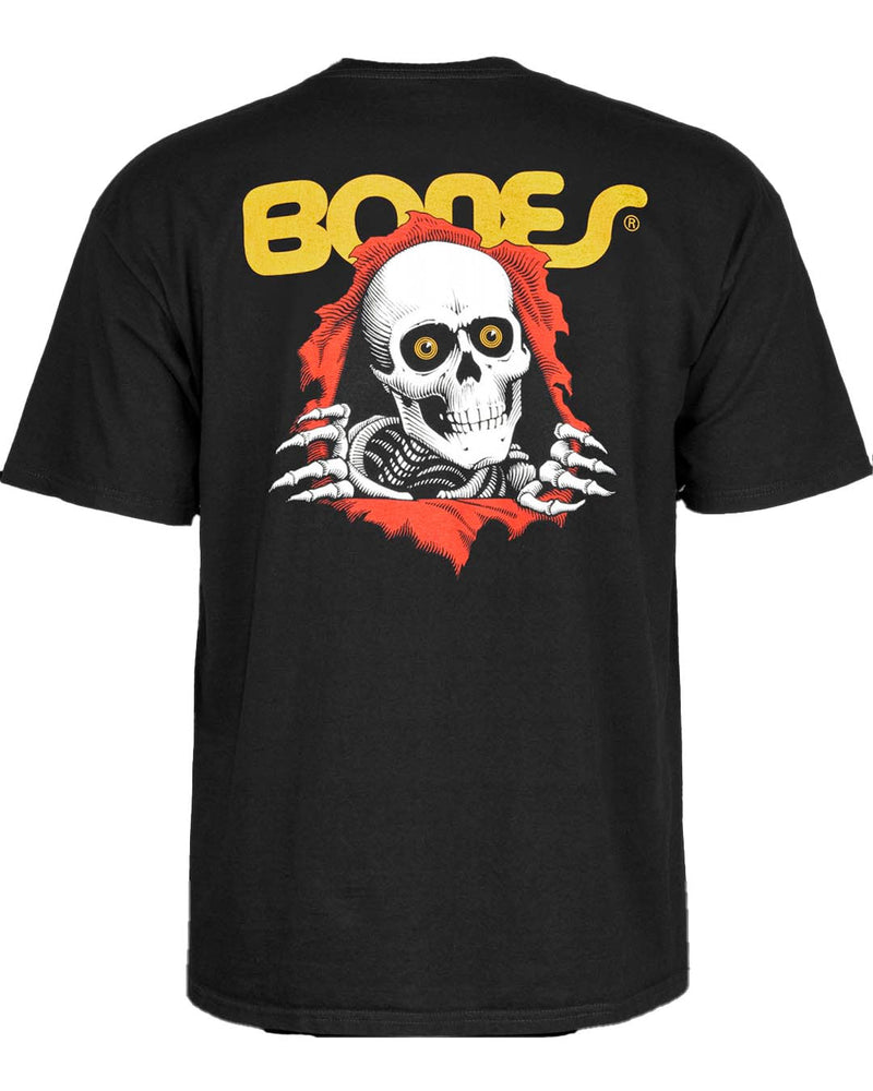 Powell Peralta 'Bones Ripper' Tee - Black-2