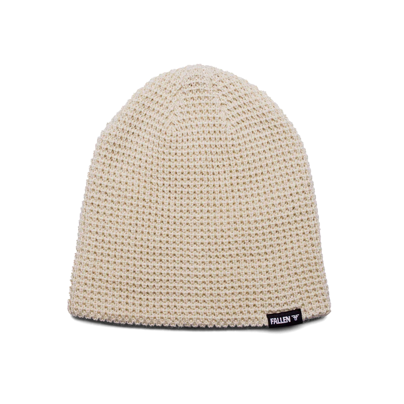 Fallen 'Surplus' Beanie - Almond/Black-1