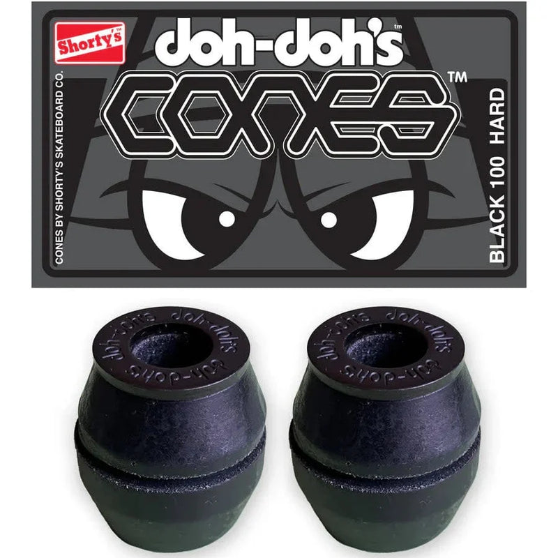 Shorty’s 'Cones' Hardest Bushings - Black (100A)-1