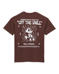 Vans 'V Panda Oversized' Tee - Brown-2