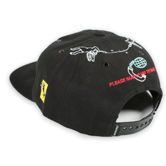 Dial Tone 'Formula One' Snapback Cap - Black-2