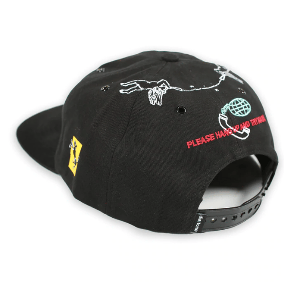 Dial Tone 'Formula One' Snapback Cap - Black-2
