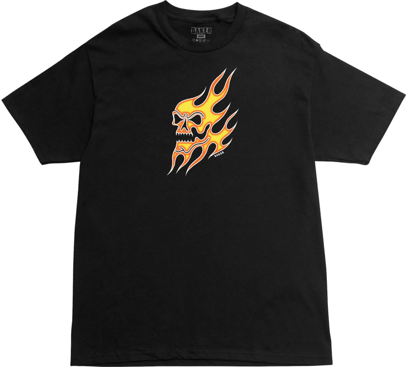 Baker 'Flame' Tee - Black-1