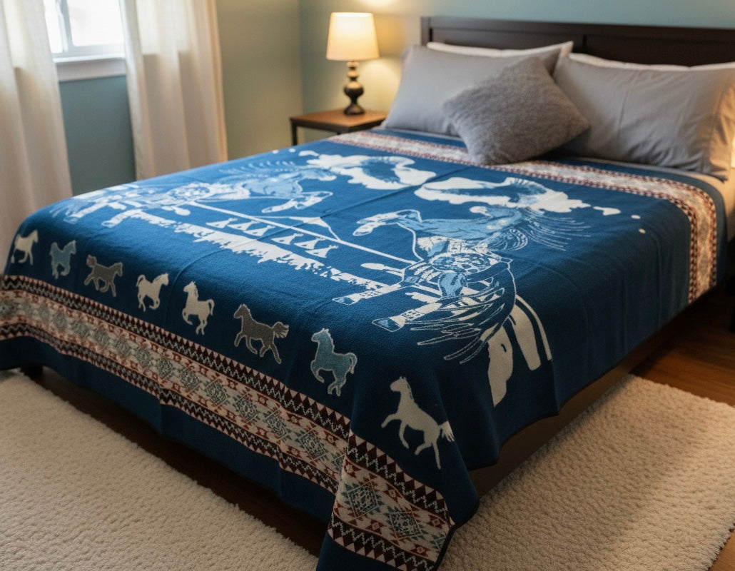 Horse Spirits Alpaca Blanket-3
