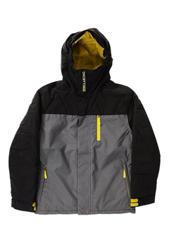 Billabong 'Legend Plain' Winter Jacket - Black (KIDS)-1