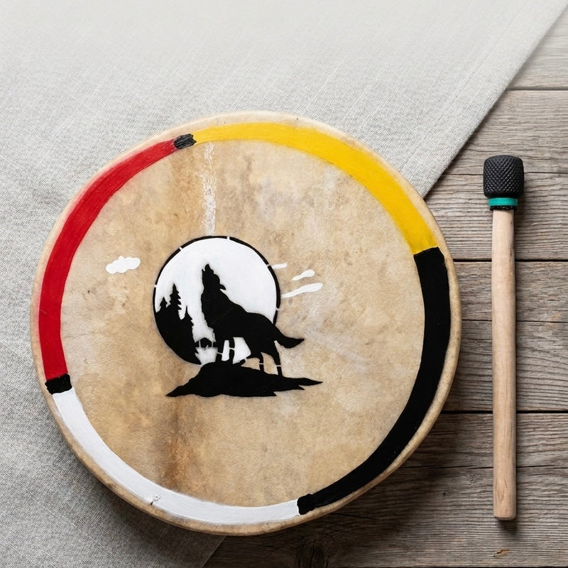 Howling Wolf 12” Hand drum-1