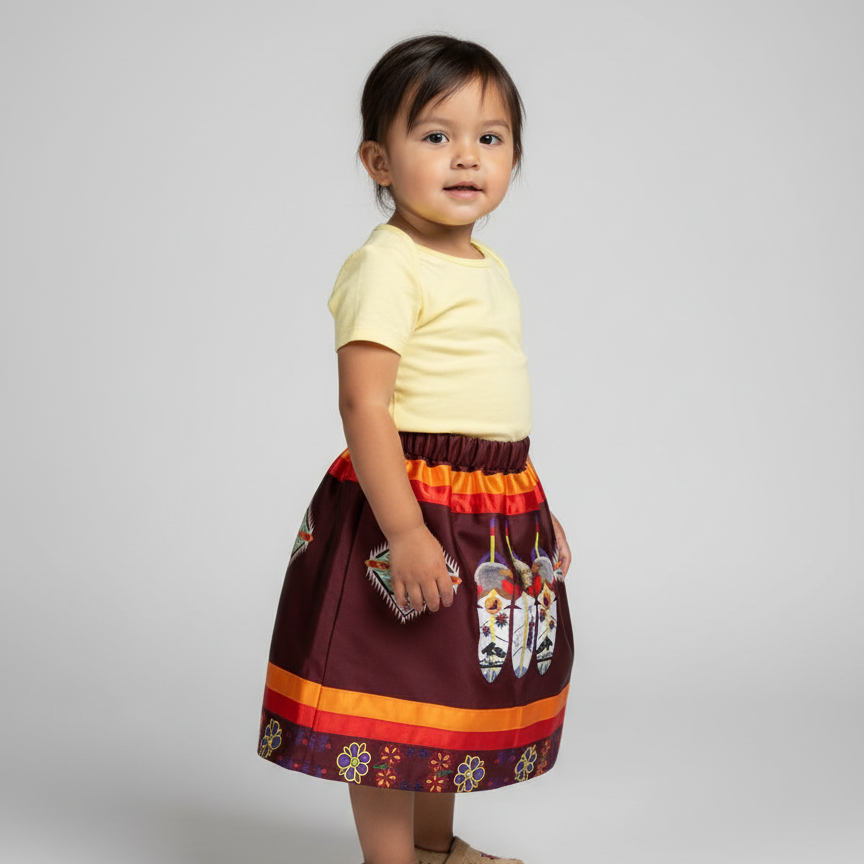Infants Eagle Ribbon Skirt-8