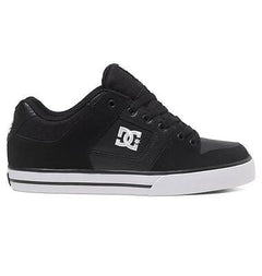 DC Shoes 'Pure' Shoes - Black/Black/White-1