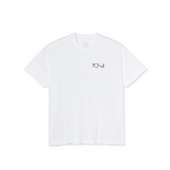Polar Skate Co. 'Stroke Logo' Tee - White-1