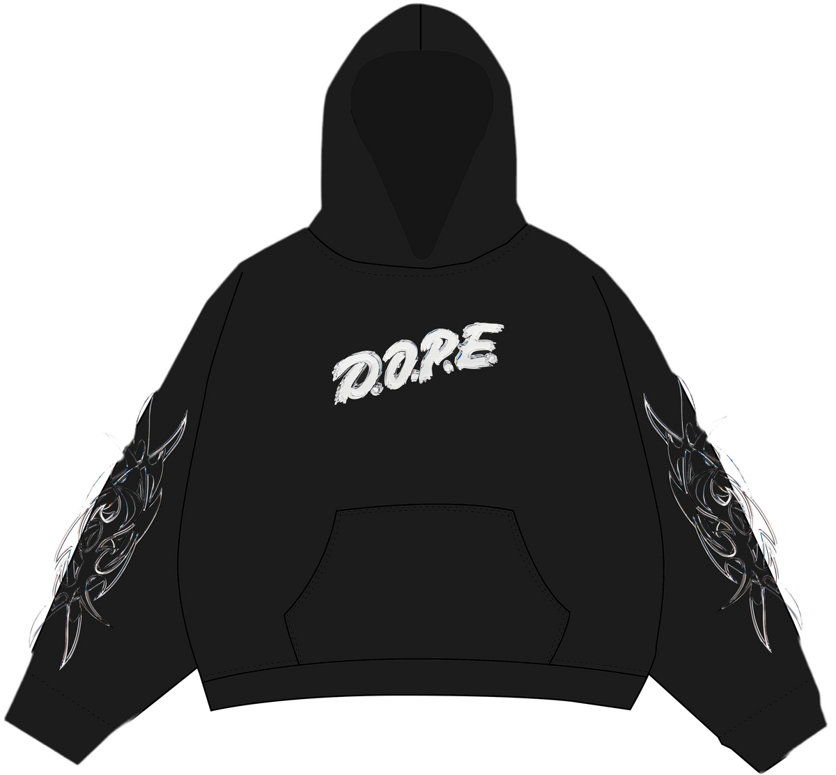D.O.P.E. Industries 'Don' Hoodie - Black-1