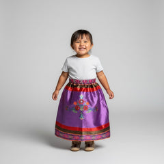 Infants Floral Ribbon Sk-5