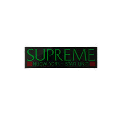 Supreme 'Nuova York - Stati Uniti' Sticker - Black-1