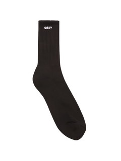 Obey 'Bold' Socks - Black-1