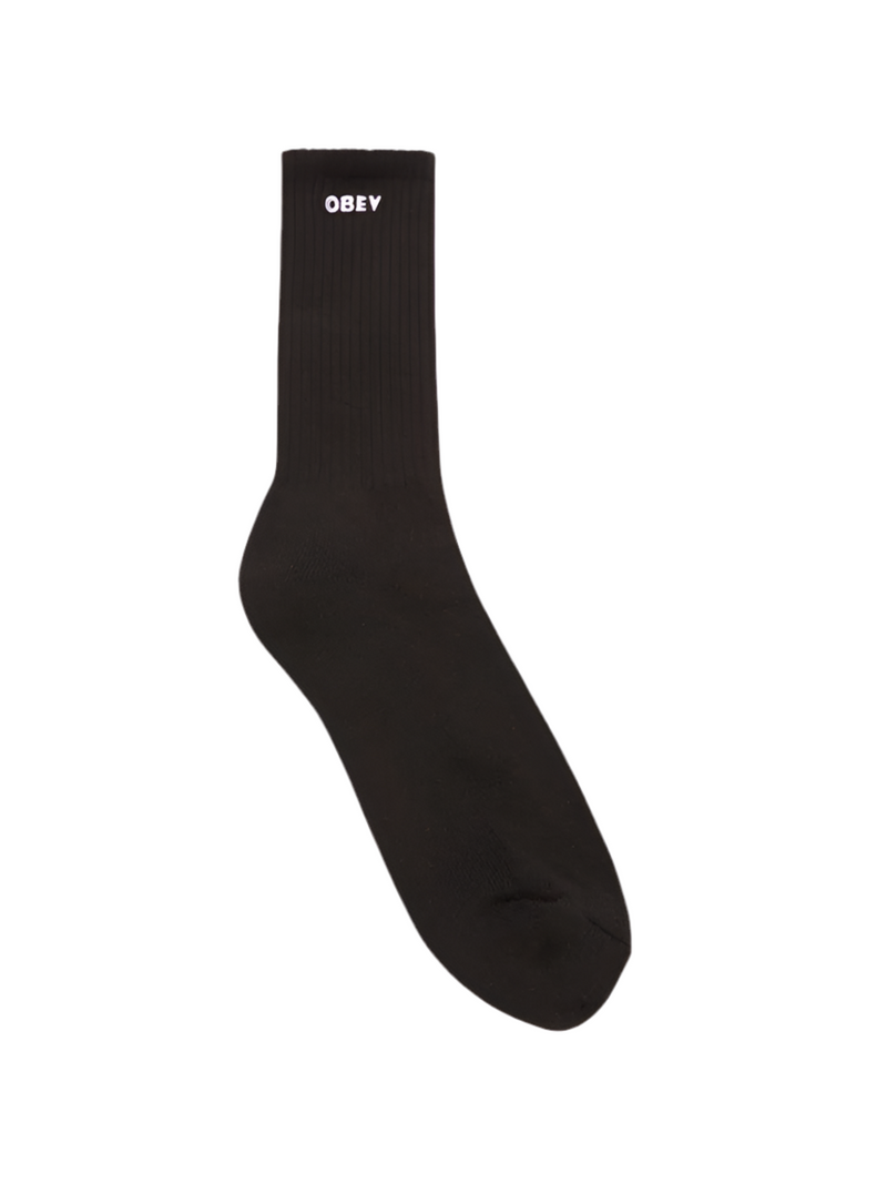 Obey 'Bold' Socks - Black-1