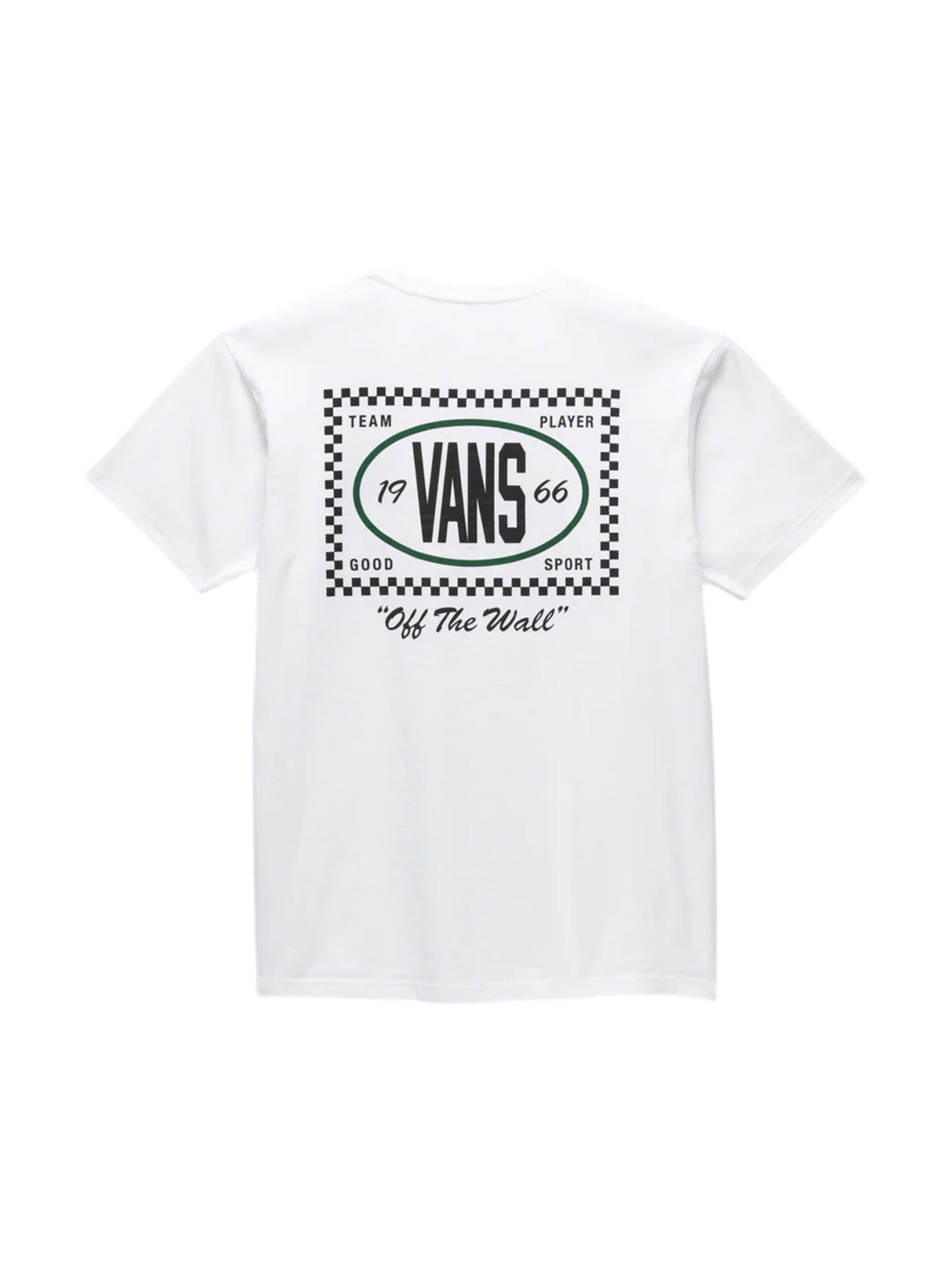 Vans 'Team Player Checkerboard' Tee - White-2