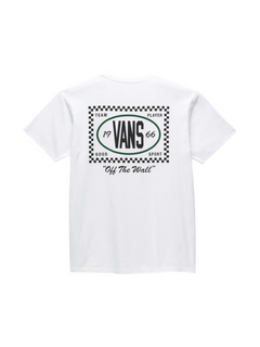Vans 'Team Player Checkerboard' Tee - White-2