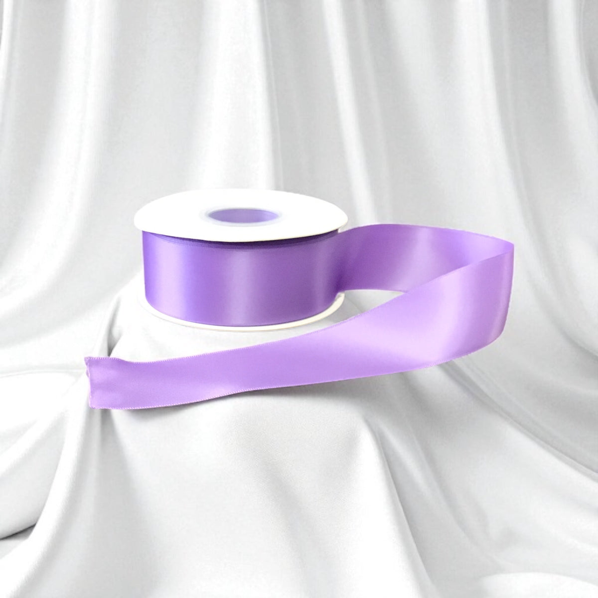 Satin Ribbon Double Face-Lavender#463 -3.8 cm Wide-2