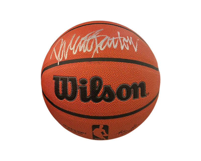 Dalano Banton Autographed Wilson NBA I/O Basketball Inscribed-1