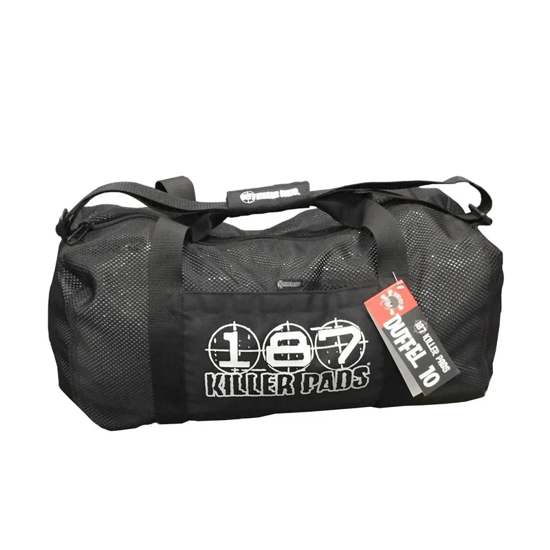 187 Killer Pads Skateboard Mesh Duffle Bag - Black-1