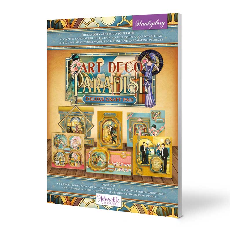 Blocs de manualidades Deluxe - Paraíso Art Déco-1