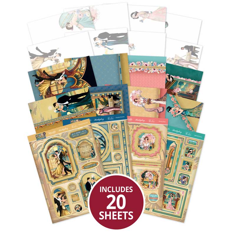 Blocs de manualidades Deluxe - Paraíso Art Déco-2