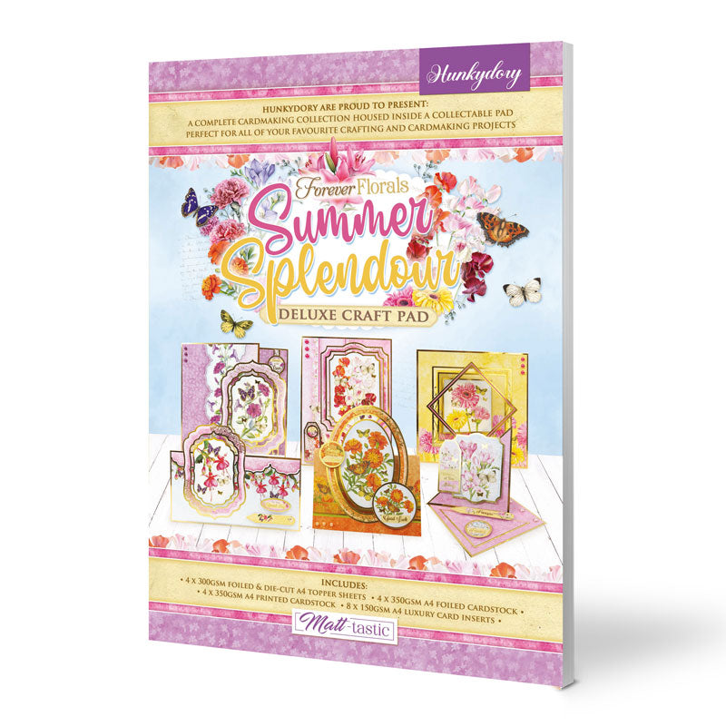 Deluxe Craft Pads - Forever Florals - Summer Splendour-1