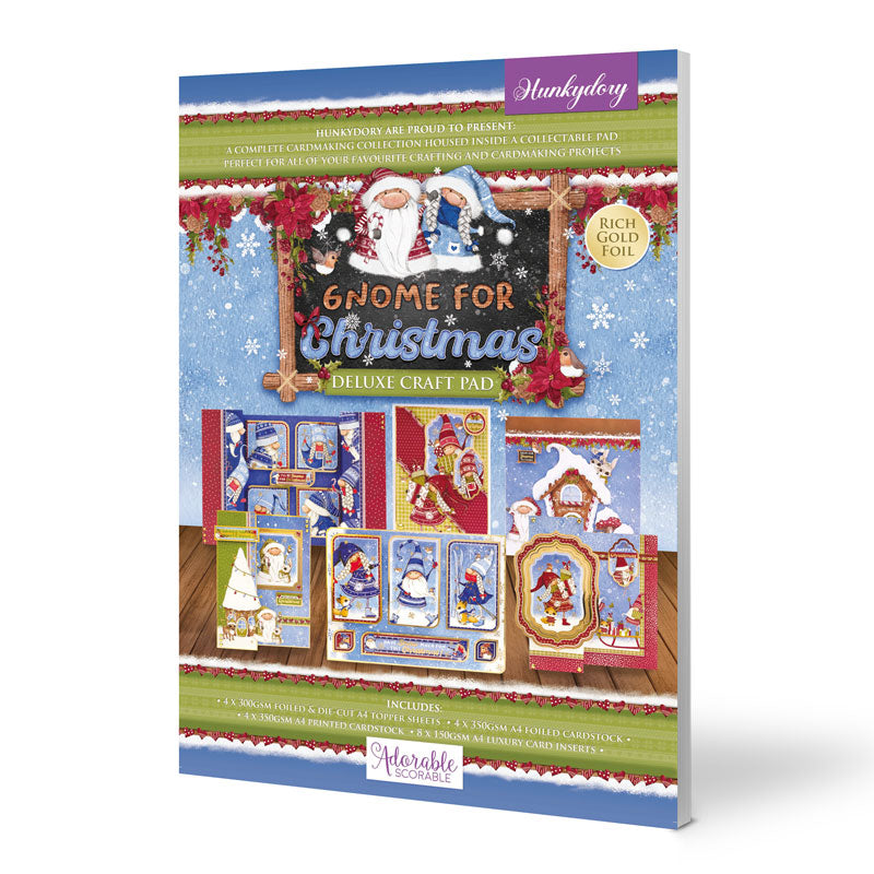 Deluxe Craft Pads - Gnome for Christmas-1
