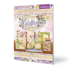 Deluxe Craft Pad - Forever Florals Wildflowers-1