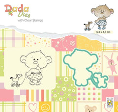DADA Set Die & Clear stamp My Horse-1