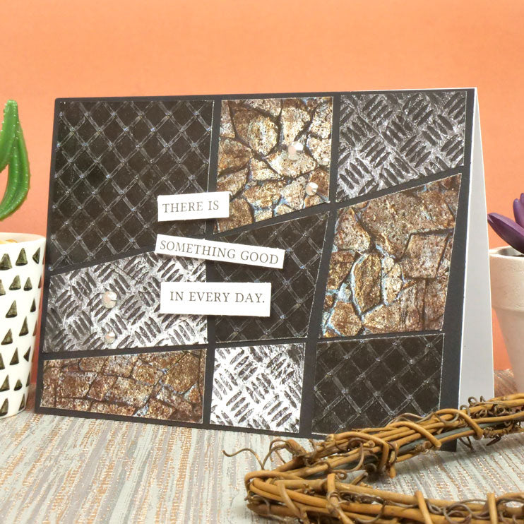 Duo Design Paper Pads - Industrial Textures & Beautiful Brick-9